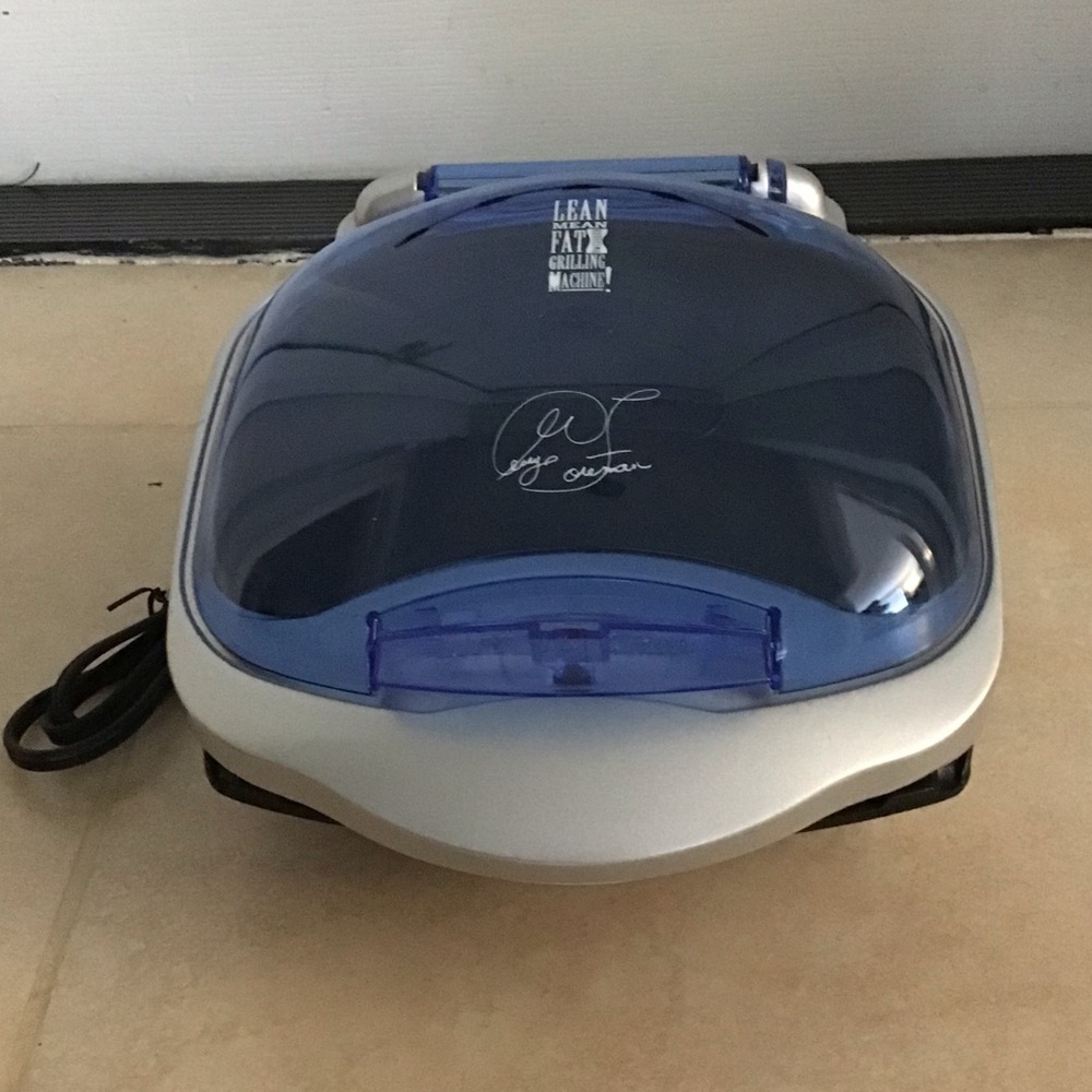 (Like New) George Foreman Lean Mean Fat Grilling Machine